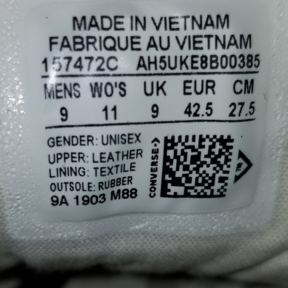 Converse All Leather Hi-Tops back-to-school - Picture 4 of 4